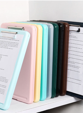 A4 Paper File Document Storage Box With Folder Clip Writing