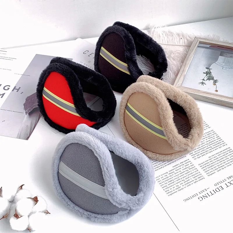 2025 new winter men's winter warm cold earmuffs thickened fl