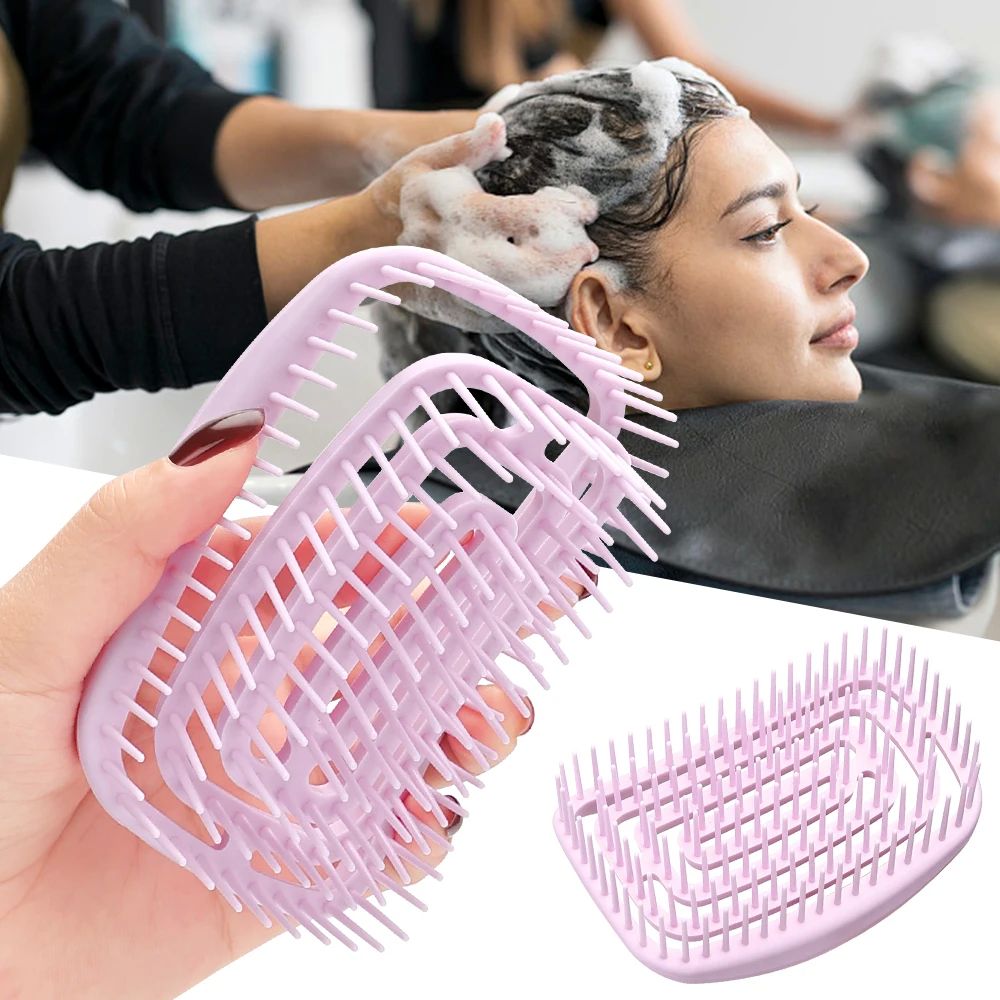Salon Hairdressing Scalp Massager Comb For Women's Professio