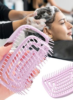 Salon Hairdressing Scalp Massager Comb For Women's Professio
