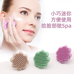 Silicone makeup brush clean face massage exfoliate clean fac