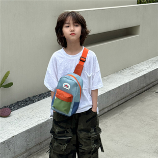 时尚 2025新款 幼儿园儿童包收纳男童宝宝外出收纳袋帅气女孩斜挎包