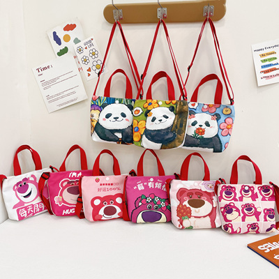 卡通可爱新款上课手提袋
