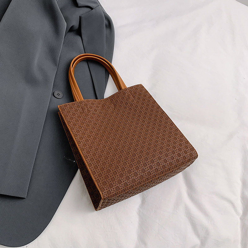 高级感大包包女2025新款时尚女包百搭通勤饭盒包上班族手提袋网红,箱包皮具/热销女包/男包,托特包,淘宝优惠券,粉丝福利购,淘宝优惠卷