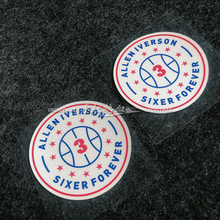 赤红热血3号艾佛森汽车贴纸费城76人IVERSON答案装饰划痕遮挡拉花