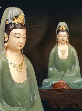 东来紫自在观音佛像京铜铜像官方观世音像纯铜供奉开过旗舰店光