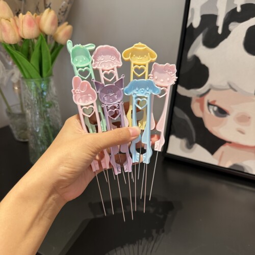 泡芙卷新款拼豆镊子第五代双针镊子拼豆工具拼豆镊子拼豆铲