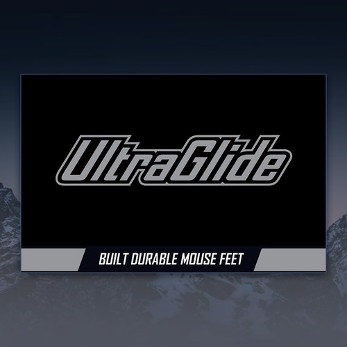 Ultraglide喵呜外设UPE耐磨小圆点脚贴BD玻璃垫布垫耐磨
