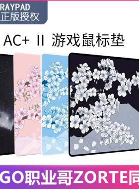 XrayPad AC+2代Aqua Control二代AC2电竞游戏FPS粗面鼠标垫CSGO