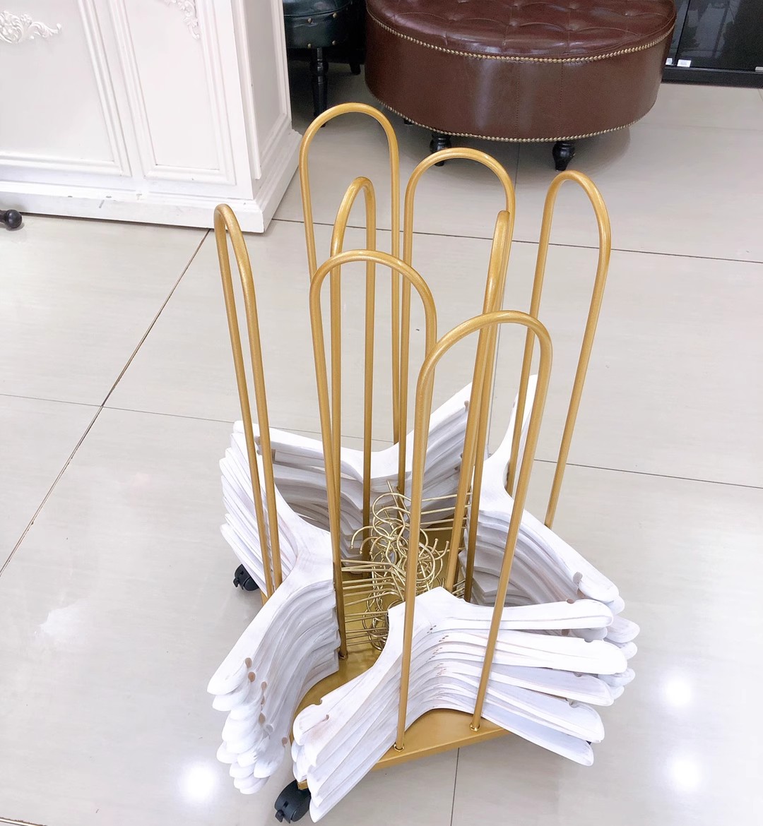 可移动衣架裤夹收纳神器放置衣架