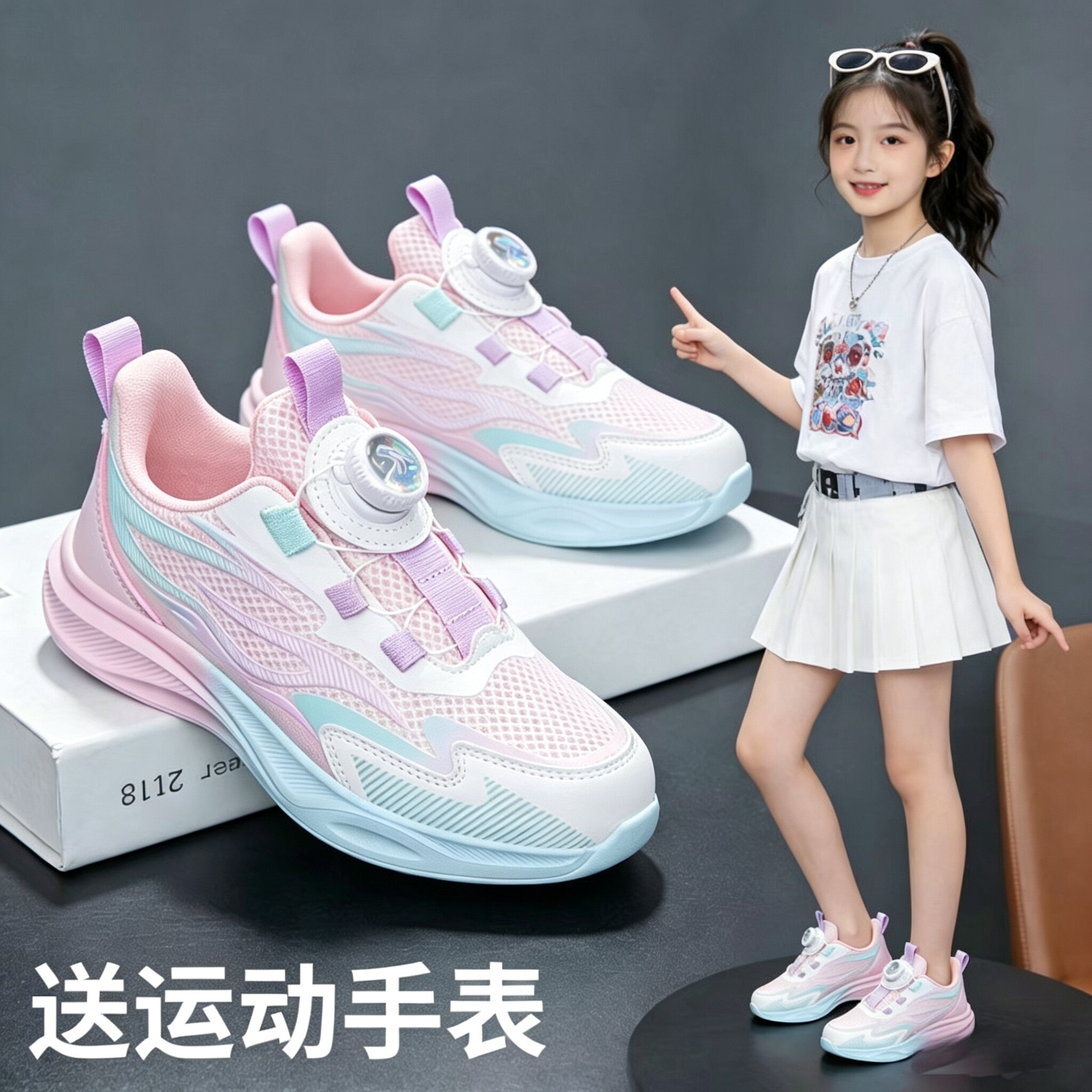 女童鞋子夏季2026年新款小女孩图片