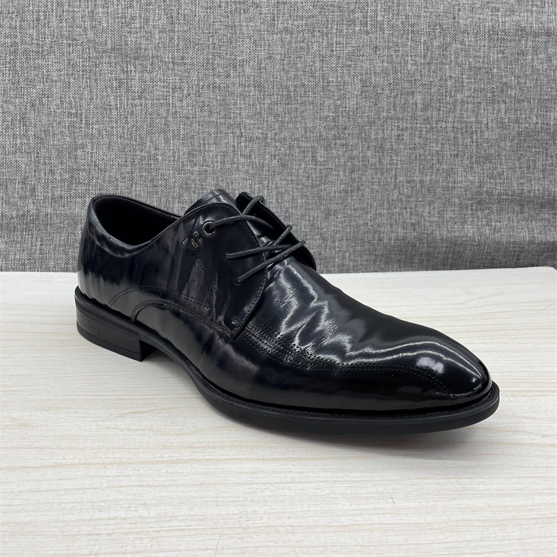 橡胶硬底英伦时尚简约正装男鞋