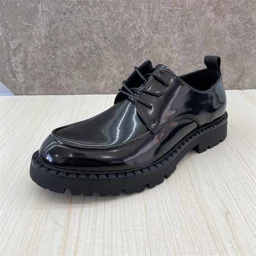 商务休闲橡胶底英伦风正装男鞋