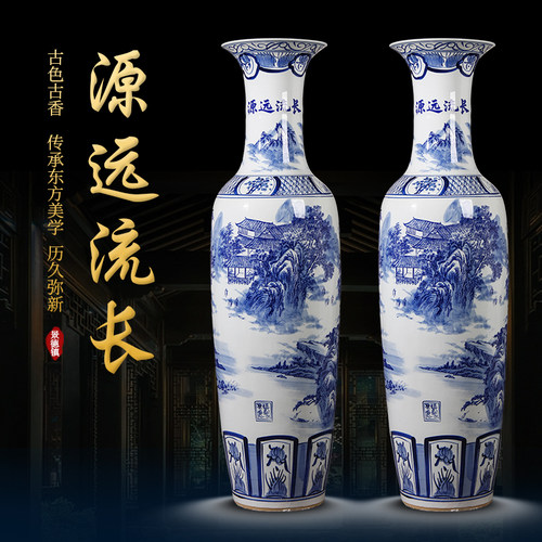 景德镇陶瓷花瓶仿古粉彩牡丹锦鸡