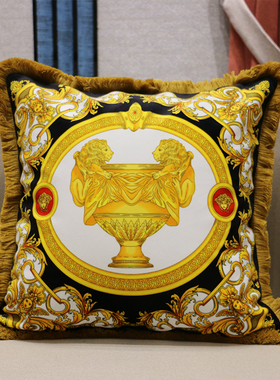 Acadia阿卡迪亚欧式奢华抱枕酒店客厅沙发靠枕轻奢椅子护腰靠垫