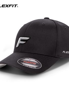 FLEXFIT 特价清仓 F刺绣棒球帽男士潮流鸭舌帽全封闭弹力帽子