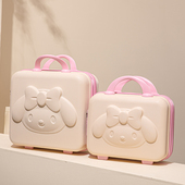 手提行李箱伴手礼儿童箱化妆小箱子14寸男女可爱密码 箱迷你收纳箱