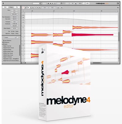 正版 Celemony Melodyne 4 Editor 修人声足够