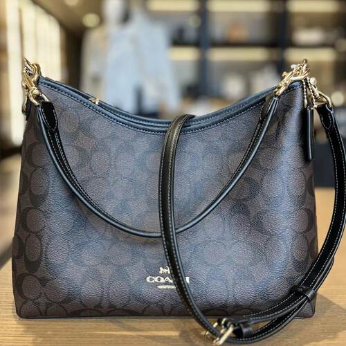 COACH蔻驰 Laurel 31流浪包腋下包单肩斜挎手提包 大号女款