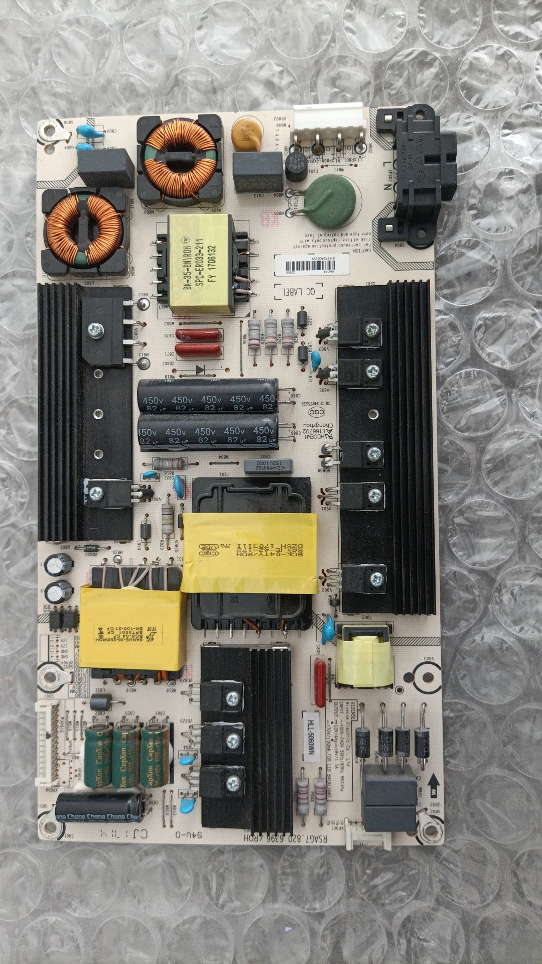 海信LED55K220电源板RSAG7.820.6396原装非代用板