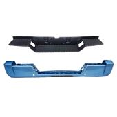 适配长城金刚炮皮卡后保险杠改装 防撞杠后踏板车后杠胶壳带漆