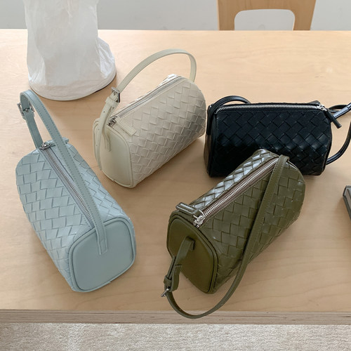 EMORRIN2025新款菱形格枕头包女韩版小众设计高级感单肩斜挎包女