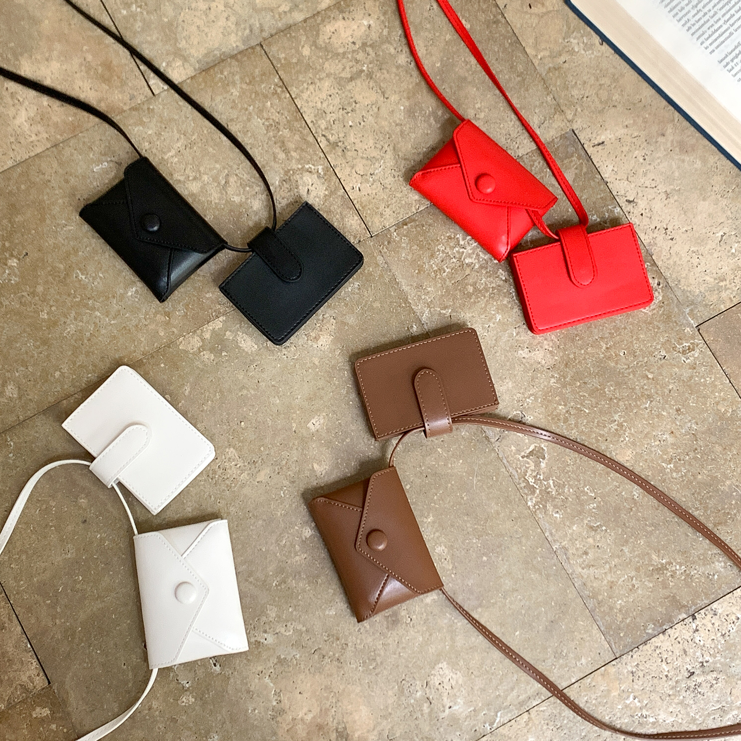 高级感简约口红小巧精致钥匙小包