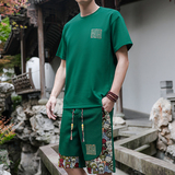 小熊刺绣运动套装男休闲风一套A266-1-TZ7708-P48特批控78，男装休闲套装，电商A266-1