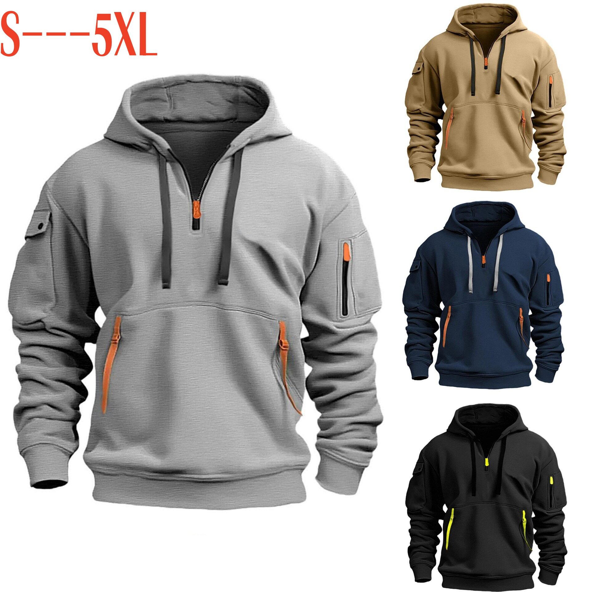 Men s casual sports hoodie hoodie 男士休闲运动卫衣套头连帽衫