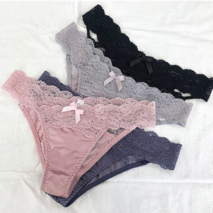 women's sexy lace panties seamless panty briefs underwear 裤
