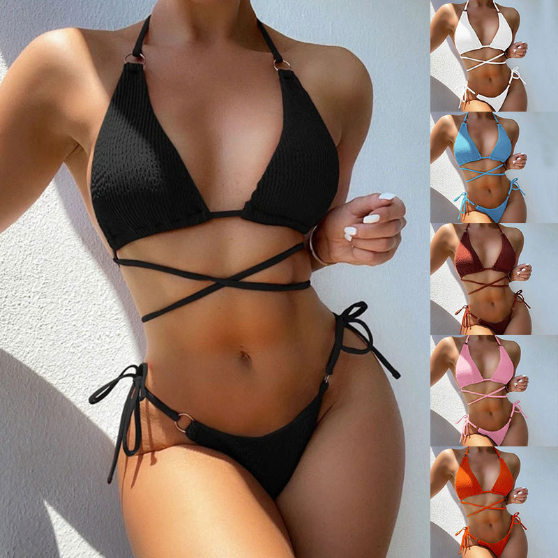 купальник ж 欧美泳衣比基尼女 bikini swimsuit women