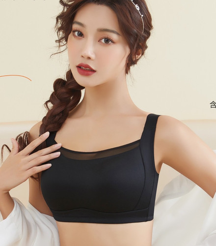 韩馨8922无钢圈养护文胸聚拢侧收抹胸防走光光面无痕不溜肩内衣女