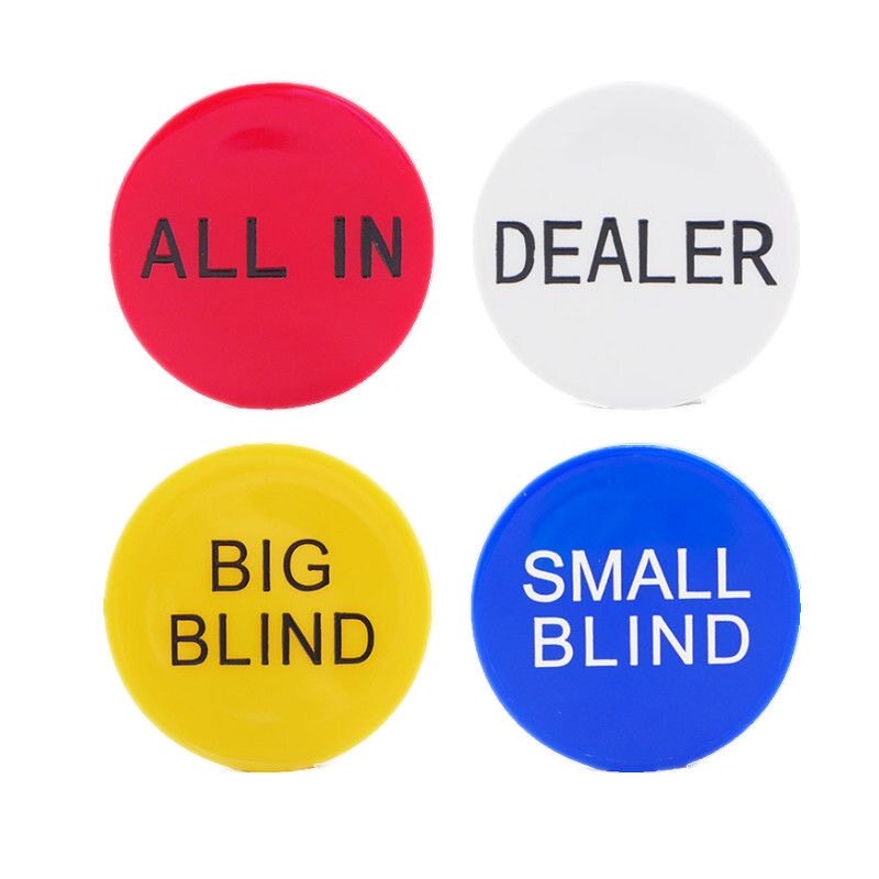 德州扑克庄码大小盲 BigBlind SmallBlindDealer庄码大小盲注筹码