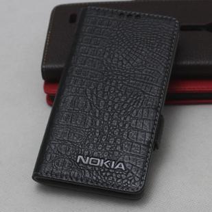 诺基亚8手机壳真皮套NOKIA8全包皮壳防摔壳保护软边翻盖商务皮壳套