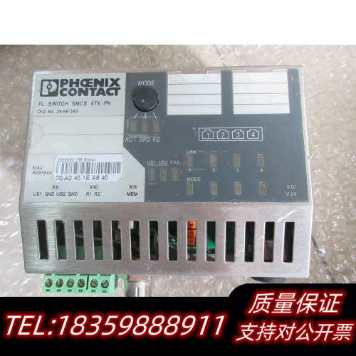2989093 FL SWITCH SMCS 4TX-PN 新 .询价