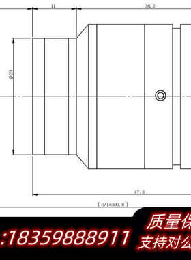 灿锐XF-MH02X236工业镜头 2/3寸靶面  0.2倍.询价