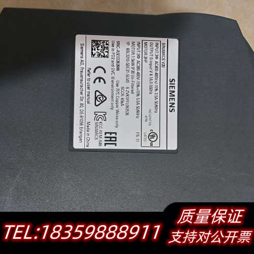 6SL3210-5BE17-5UV0，0.75KW200.询价
