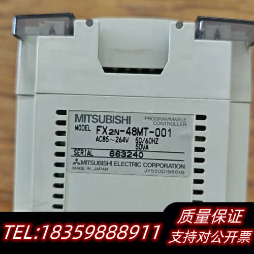 PLC FX2N-48MT-001，制造，AC85-.询价