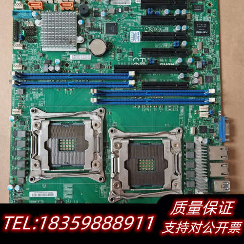 超微X10DRL-i双路X99 E5V3V4服务器组装机主板.询价