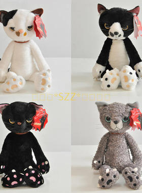 米田民穗日本原版单猫咪毛绒公仔爪爪猫thrTamino Maita scratch