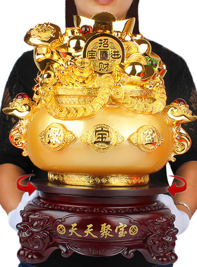 存钱罐摆件招财风水开业礼品