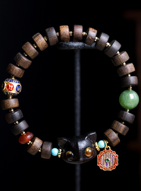 沉香手串女款文玩木质饰品收藏