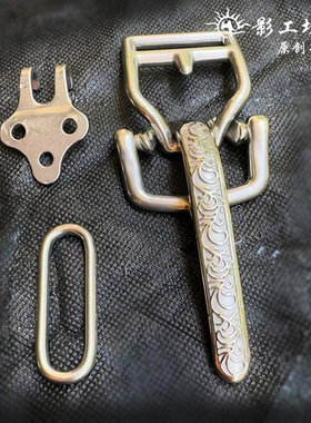 骑兵皮带扣 环保不锈钢扣 经典骑兵扣弓射手皮带扣