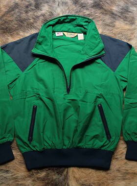美式制 早期1980s户外登山露营路亚飞钓撞色夹克