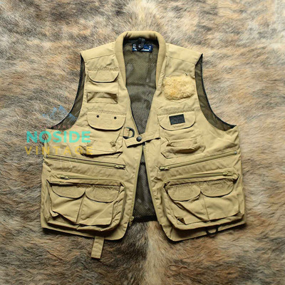 美式传奇宗师RL早期1990s露营探险登山路亚飞钓马甲