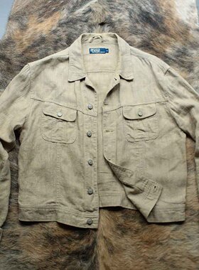 美式传奇宗师RL早期亚麻水洗风暴骑士Type3代复古夹克