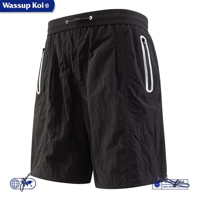 WASSUPKOI联名夏季速干五分短裤