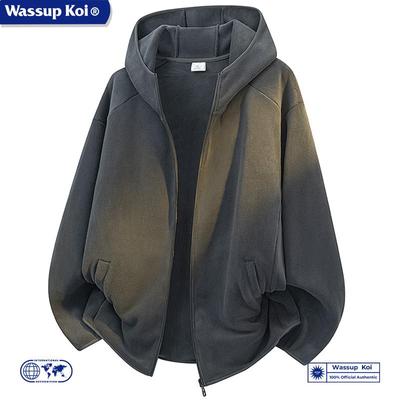 WASSUPKOI秋冬重磅奥粒绒卫衣