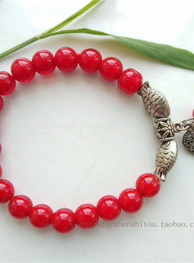 琉璃树叶一夜暴富金枝玉叶手链