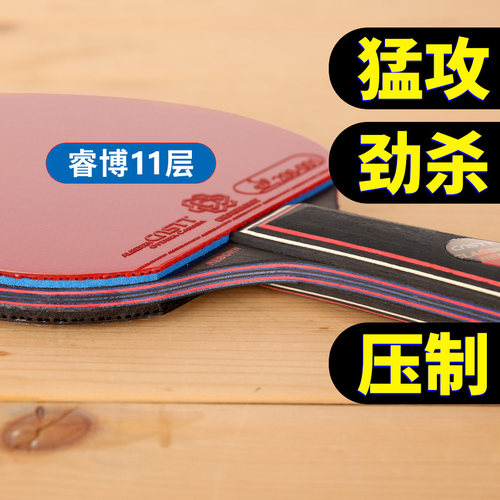 11层睿博9专业级凯斯汀乒乓球拍